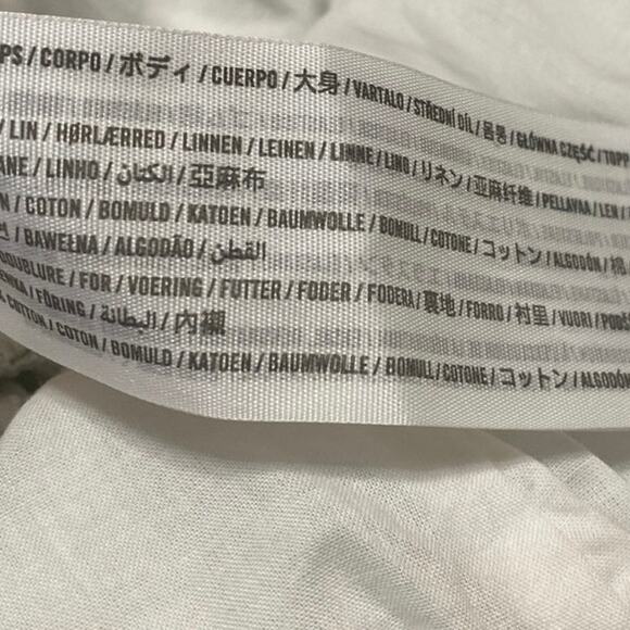 Abercrombie & Fitch Emerson Green Linen Striped Sleeveless Tank Romper Shorts S - Picture 4 of 4